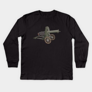 Maxim Gun Kids Long Sleeve T-Shirt